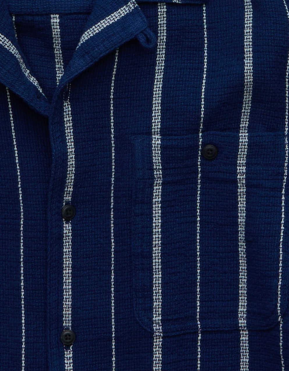 AE Relaxed Fit Camp Collar Button-Up Shirt