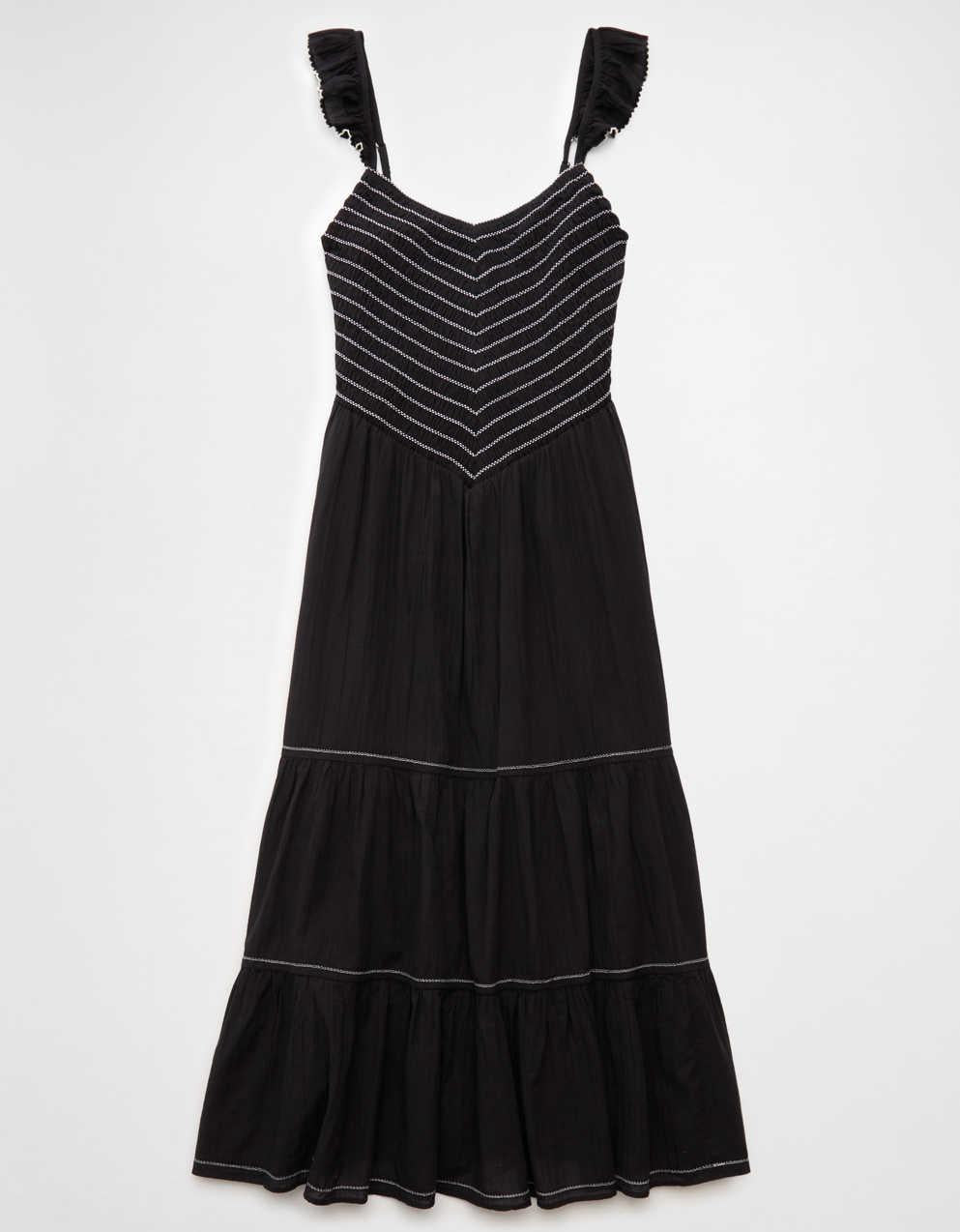 AE Bella Flutter Sleeve Midi Dress