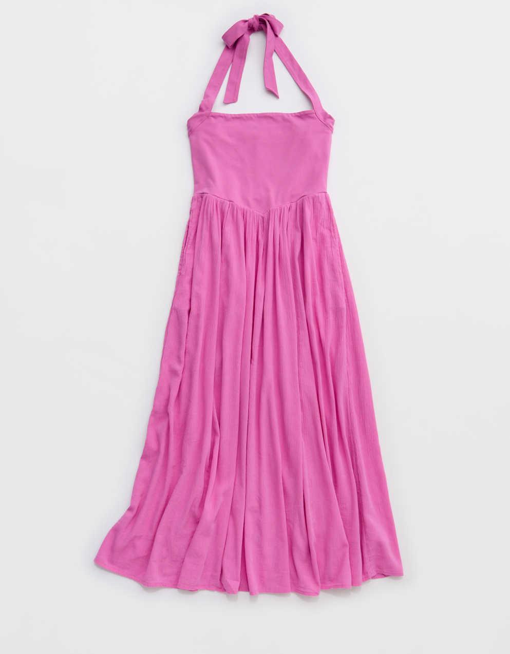 Aerie At The Barre Halter Dress