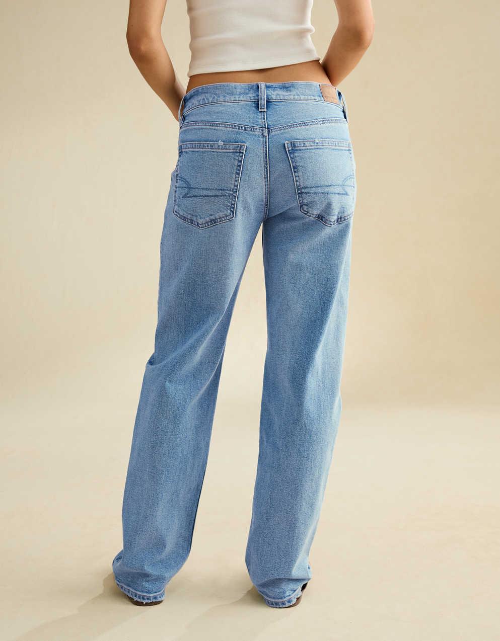 AE Low-Rise Baggy Straight Jean