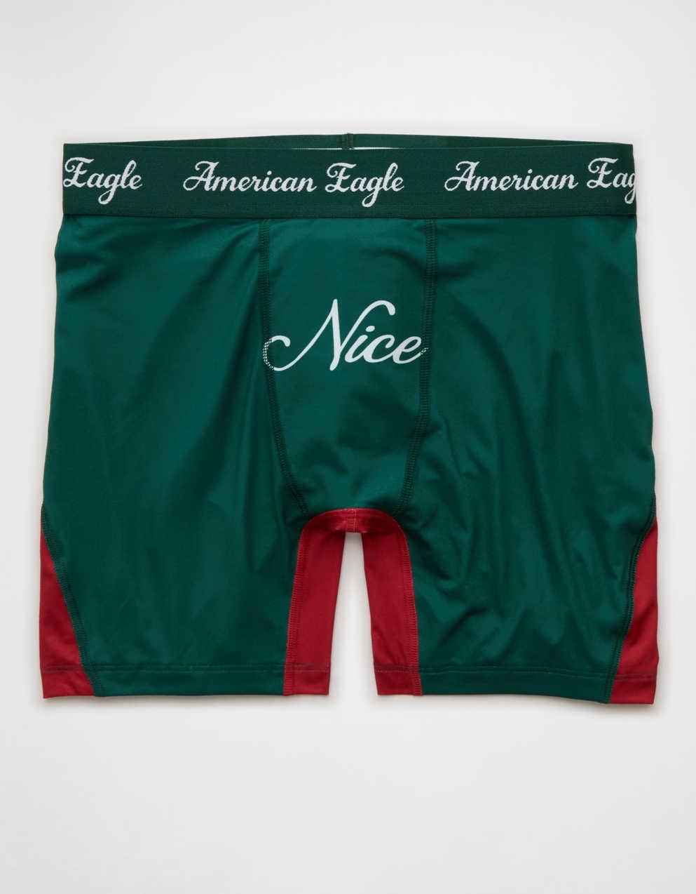 AEO Men's Christmas 6" Flex Boxer Brief