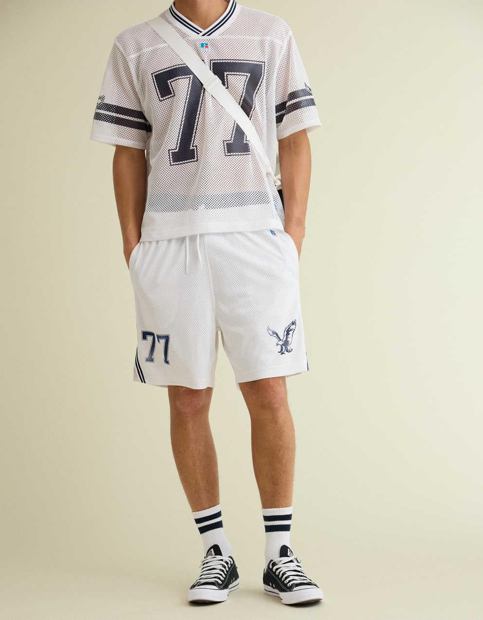 AE x Russell Athletic Mesh 7" Short