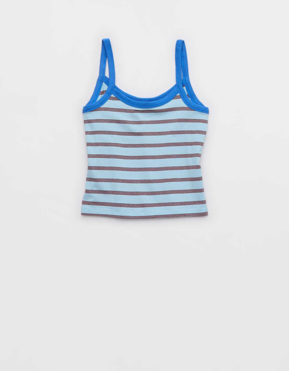 OFFLINE By Aerie Let's Stretch Ringer Tank Top
