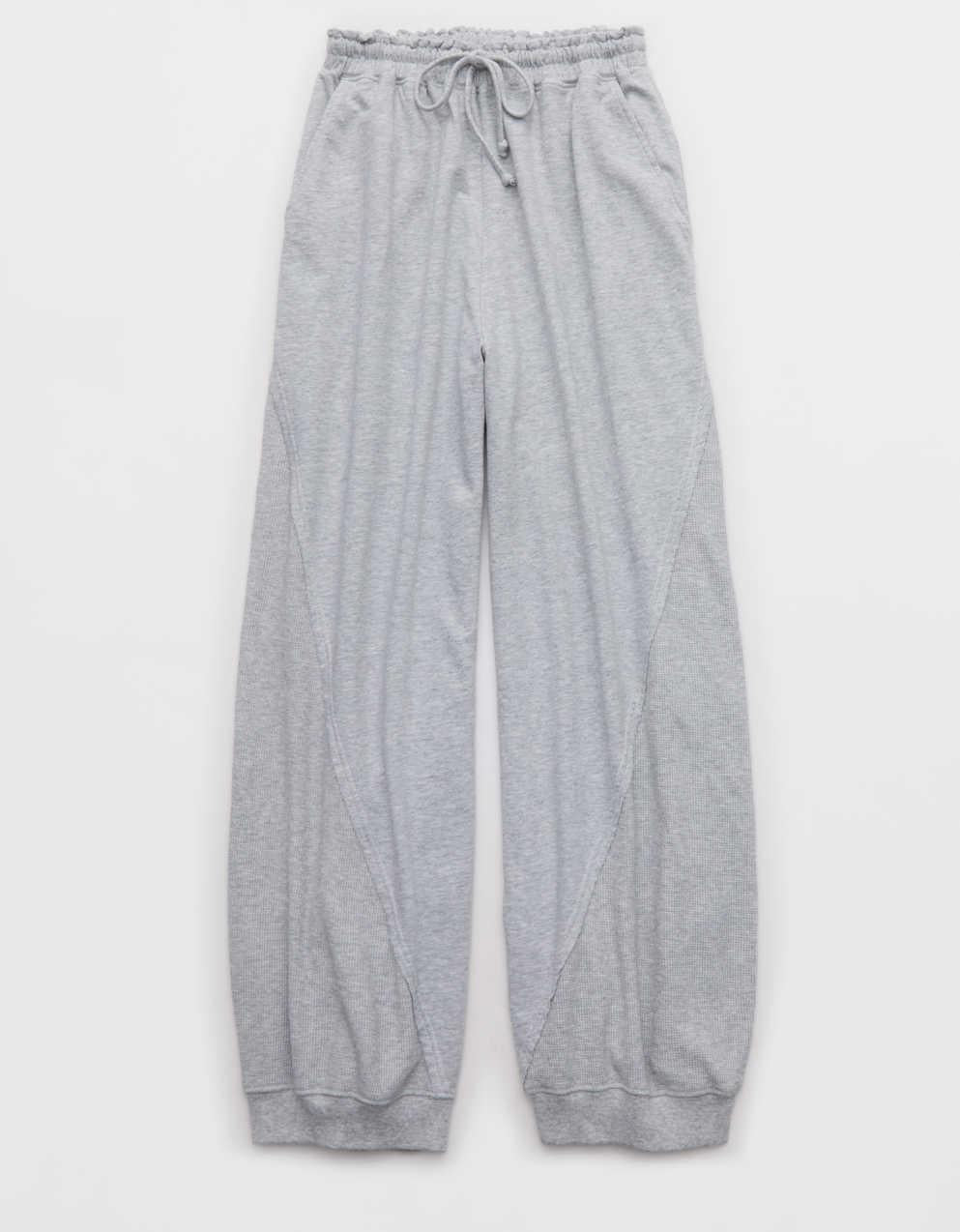 Aerie Unwind Waffle Jogger