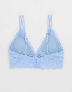 Show Off Rosey Lace Padded Plunge Bralette