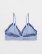 Superchill Cotton Rib Padded Triangle Bralette