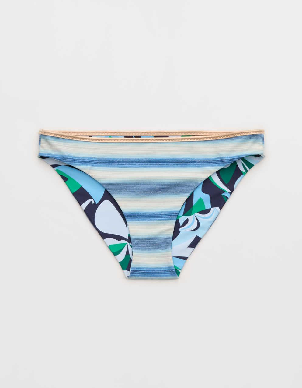 Aerie Metallic Binding Reversible Bikini Bottom