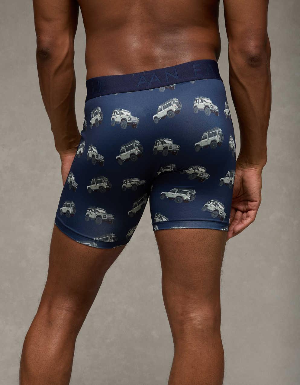 AEO Men's Cars X-Ray 6" Flex Boxer Brief