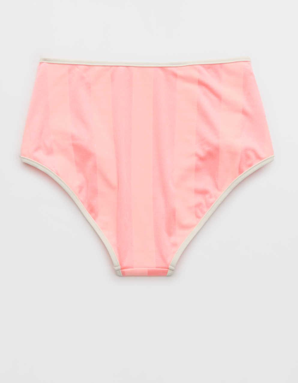 Aerie High Waisted Shine Bikini Bottom