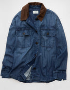 AE Lightweight Denim Shacket