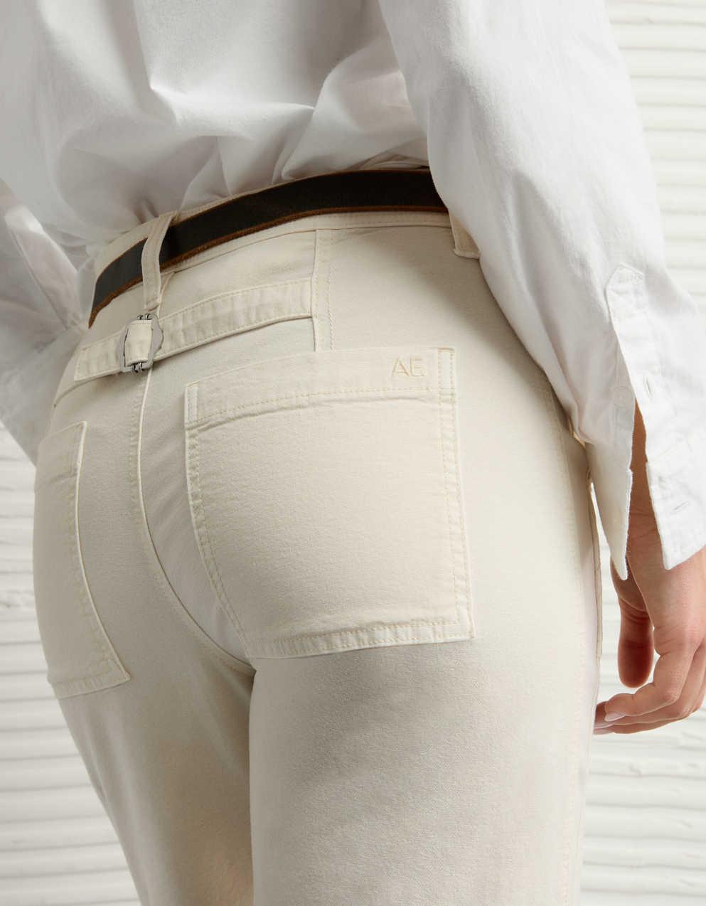 AE Stretch High-Waisted Utility Stovepipe Pant