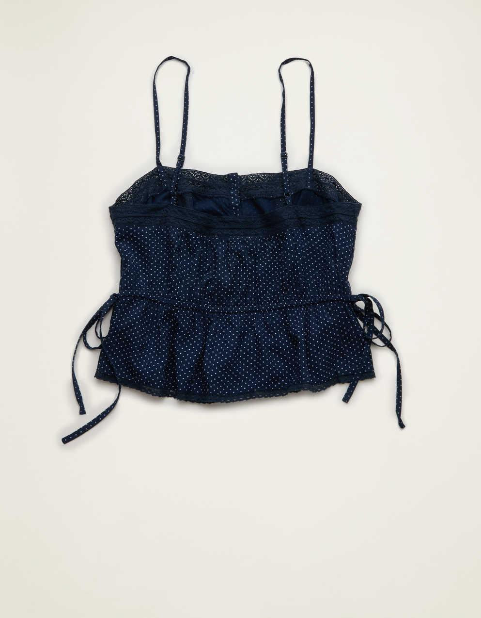AE Tie-Waist Button-Up Cami