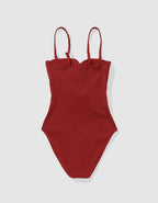 Aerie Ribbed Wrap Tie One Piece