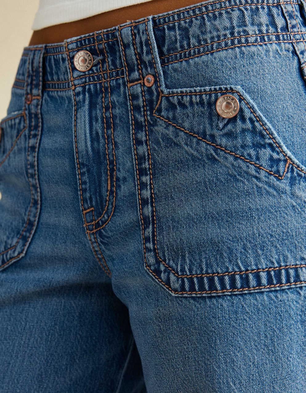 AE Low-Rise Baggy Ultra-Wide Leg Jean