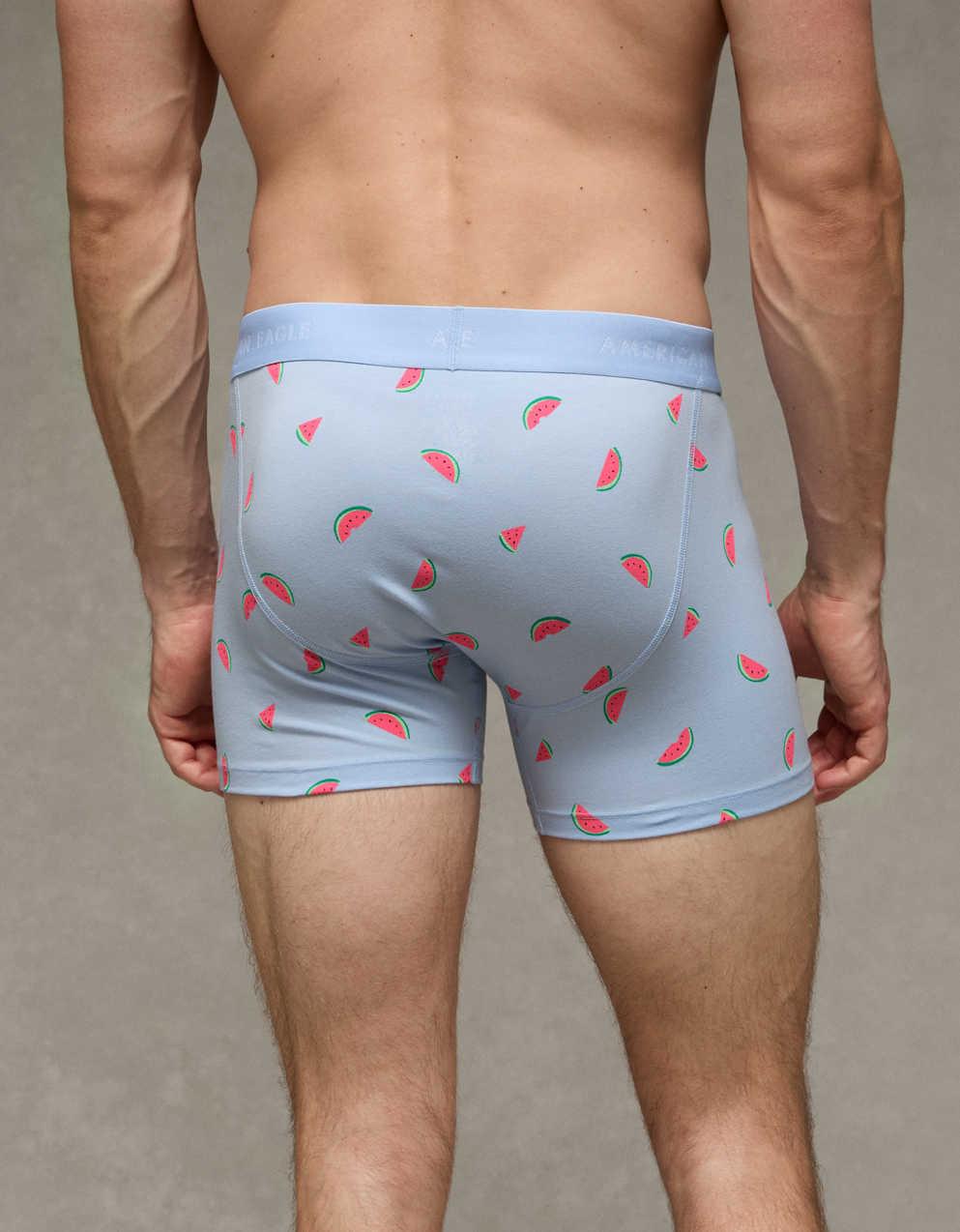 AEO Men's Food 4.5" Classic Cotton Boxer Brief