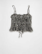 AE Tiered Ruched Tank Top