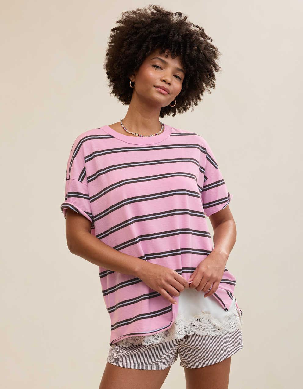 Aerie Oversized Crew Boyfriend T-Shirt