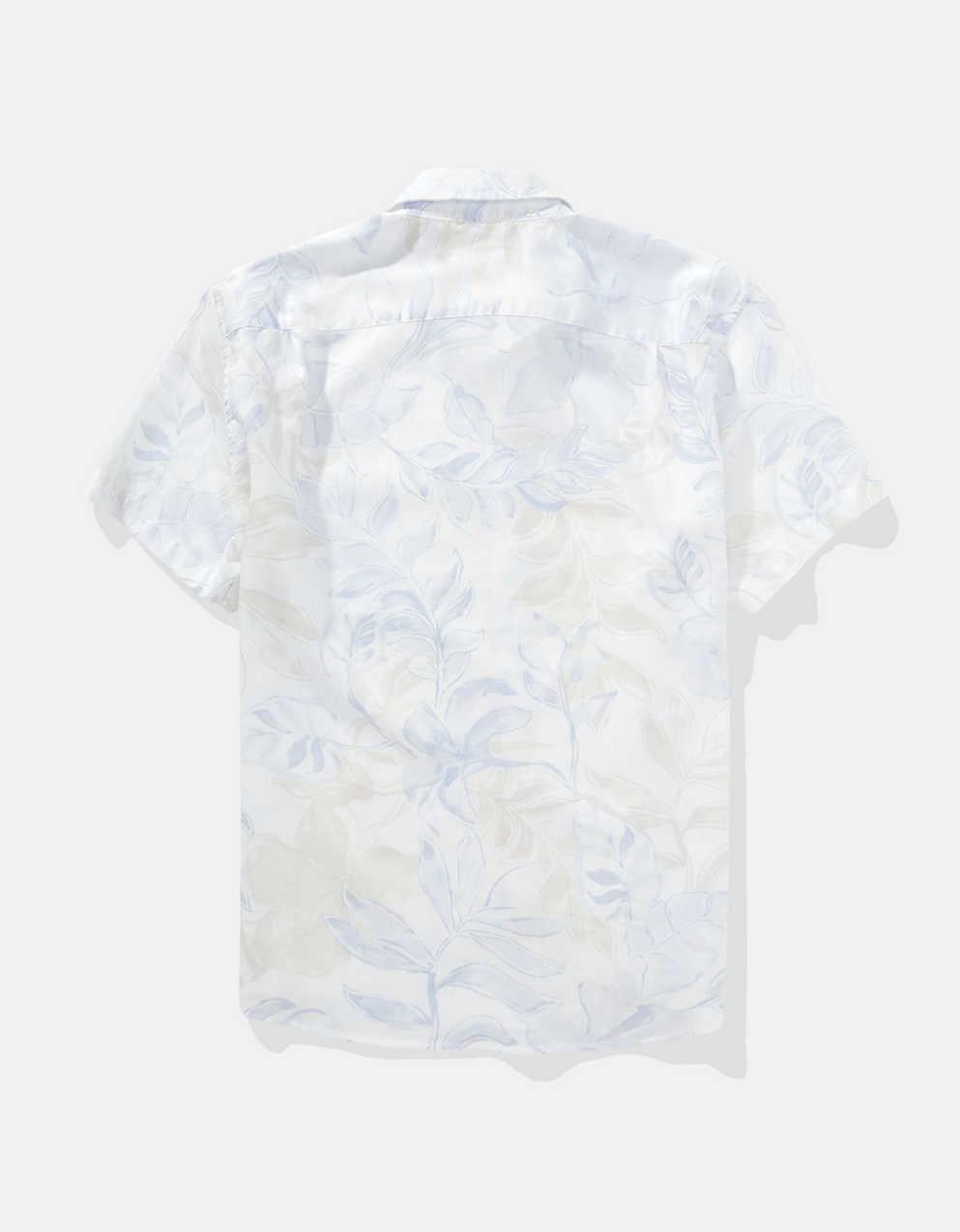 AE Poolside Tropical Button-Up Shirt