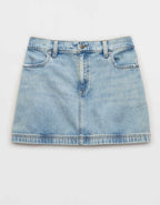 Aerie Daydream Denim Mini Skirt