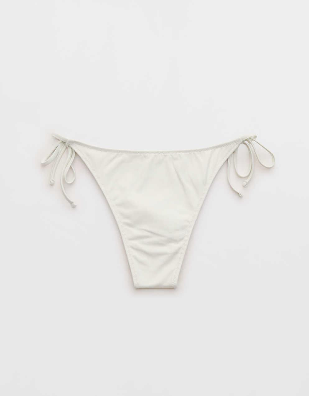 Aerie Cheekiest Side Tie Crochet Bikini Bottom