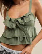 Aerie Ruffle Tank Top