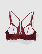 Show Off Rosey Lace Demi Push Up Bra