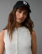 AE Button-Up Tank Top