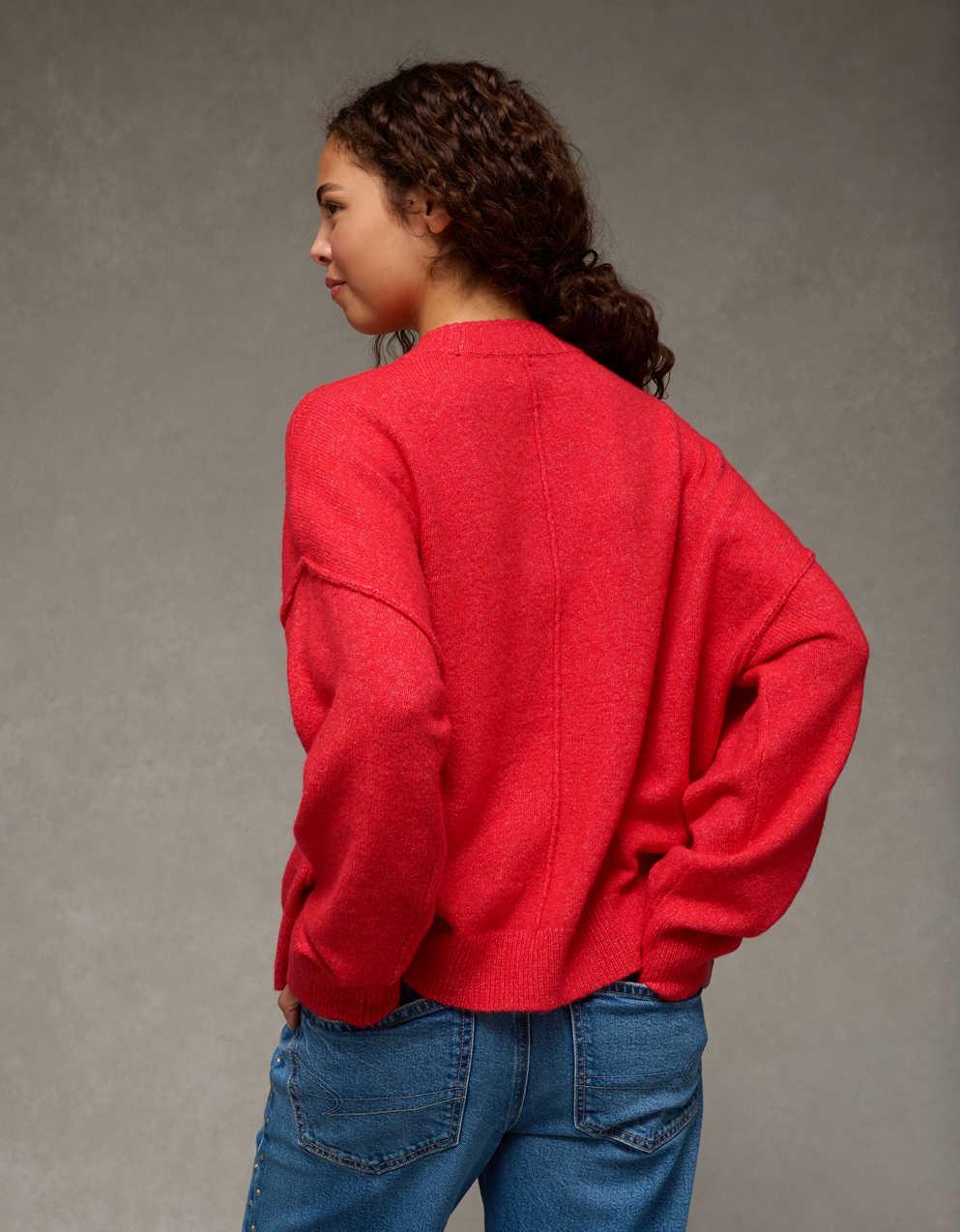 AE Whoa So Soft Classic Crew Neck Sweater