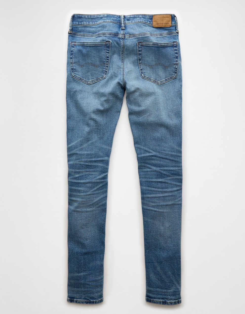 AE Flex+ Ripped Skinny Jean