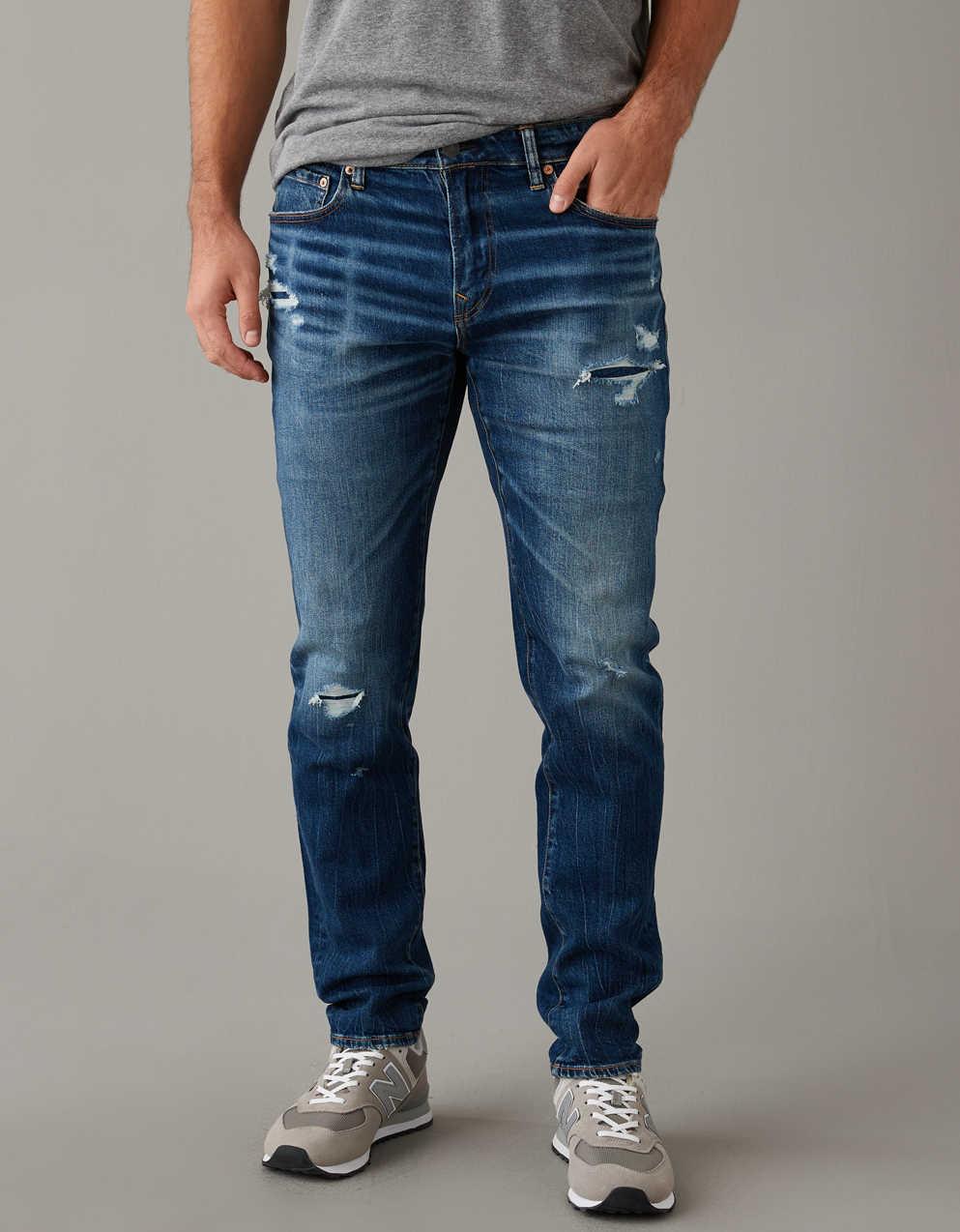 AE Flex+ Patched Athletic Fit Jean