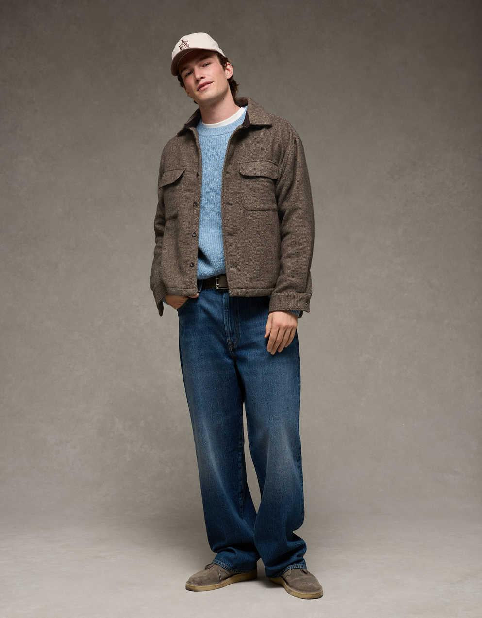 AE Textured Overshirt