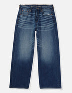 AE Super High-Waisted Baggy Wide-Leg Ripped Cropped Jean