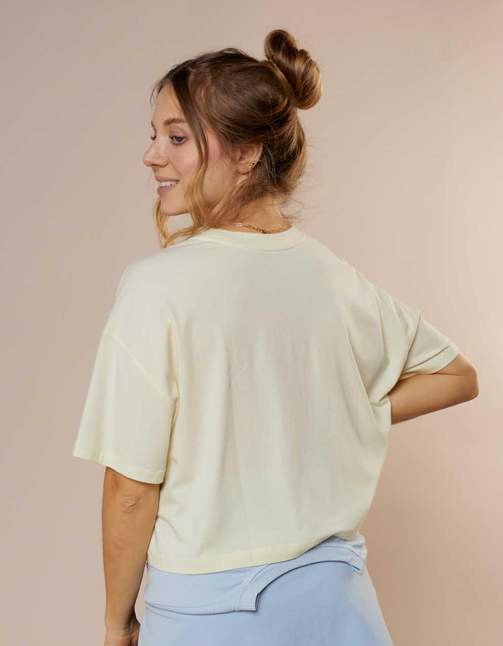OFFLINE By Aerie Let's Stretch Cropped T-Shirt