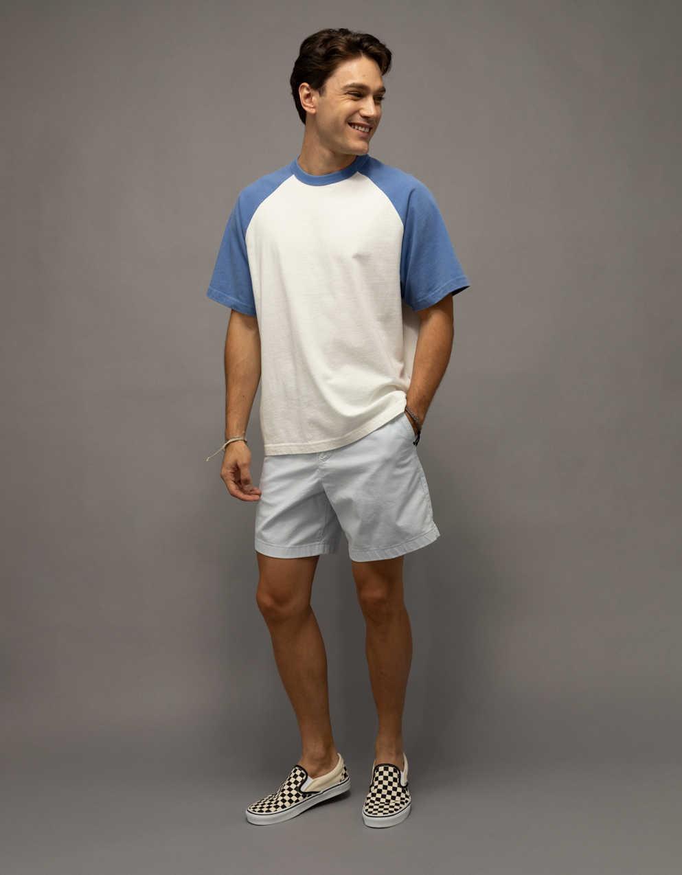 AE Relaxed Heavyweight Raglan T-Shirt