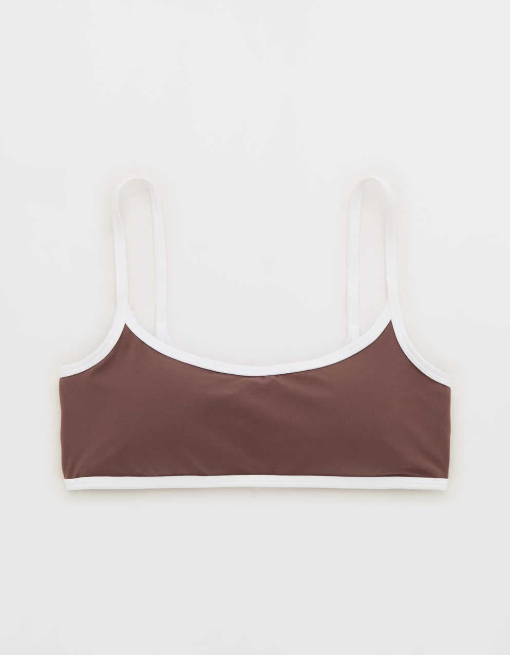 OFFLINE By Aerie Real Me Tipped Scoop Sports Bra