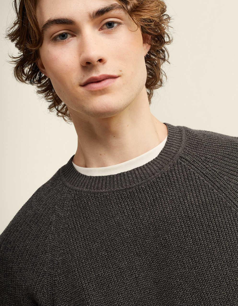 AE Shaker Stitch Sweater