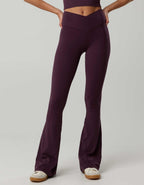 OFFLINE By Aerie Real Me High Waisted Crossover Flare Legging