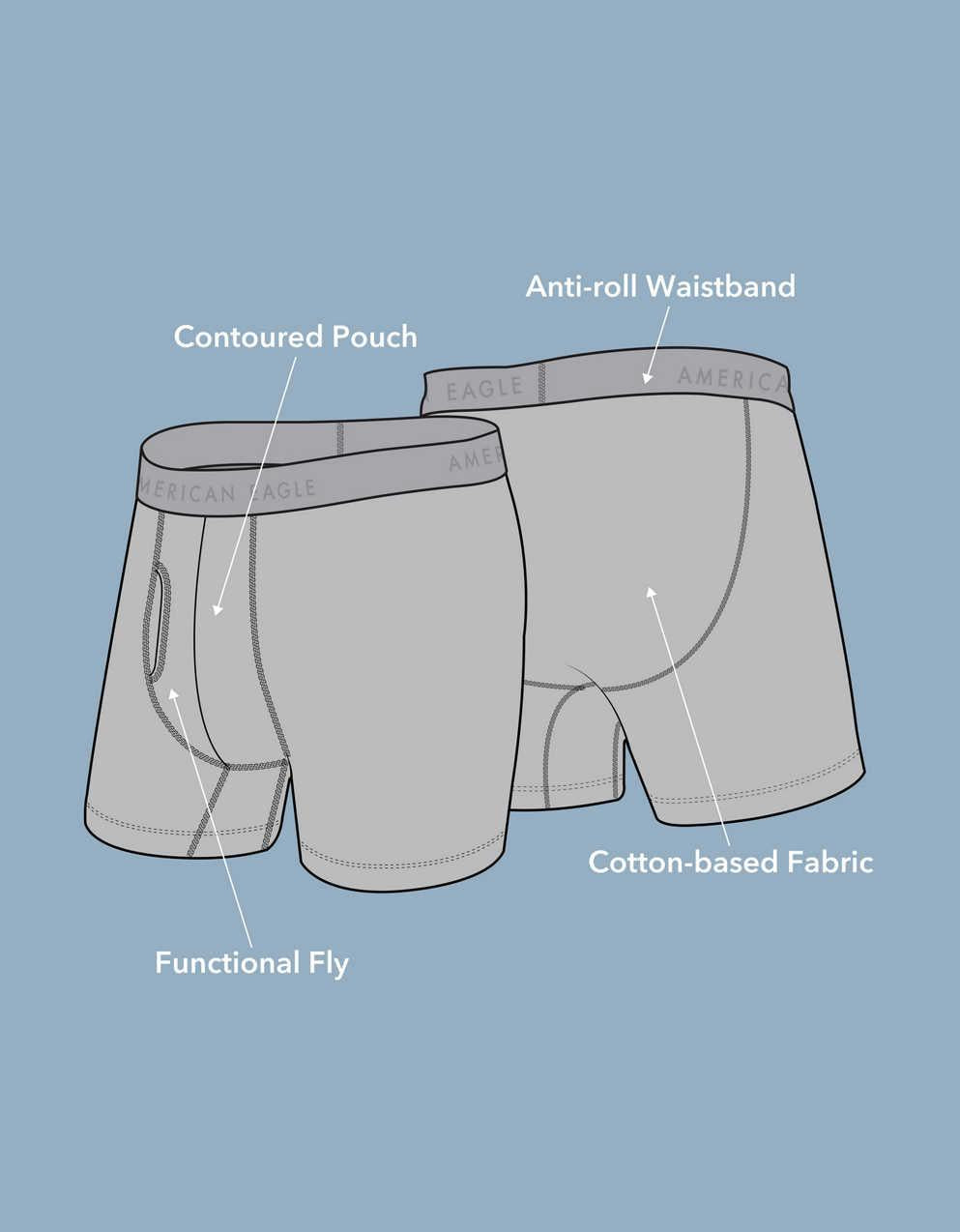 AEO Men's 6" Classic Boxer Brief