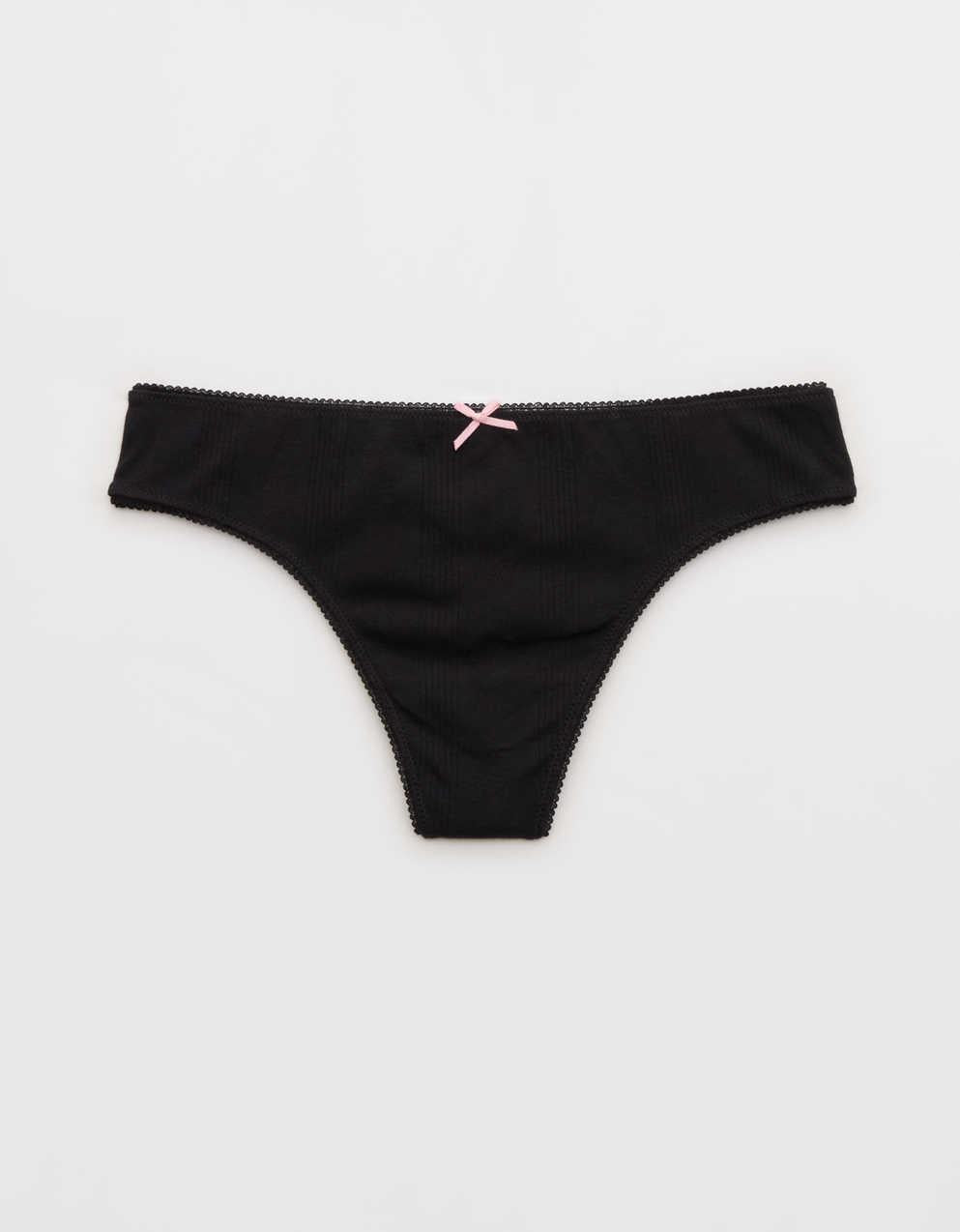 Superchill Pointelle Thong Underwear