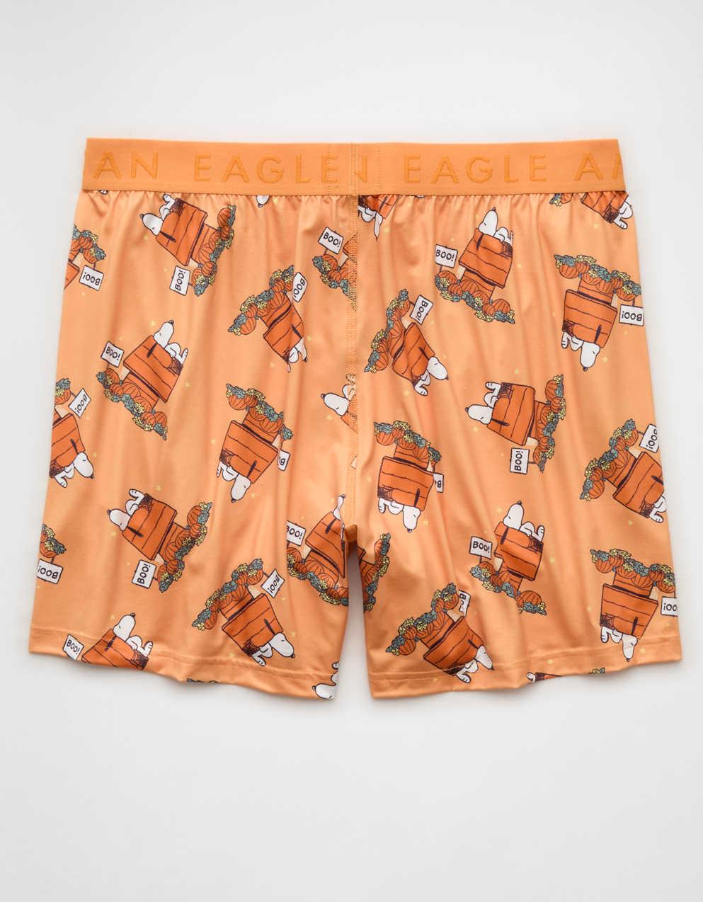 AEO Men's Halloween Snoopy Ultra Soft Pocket Boxer Short