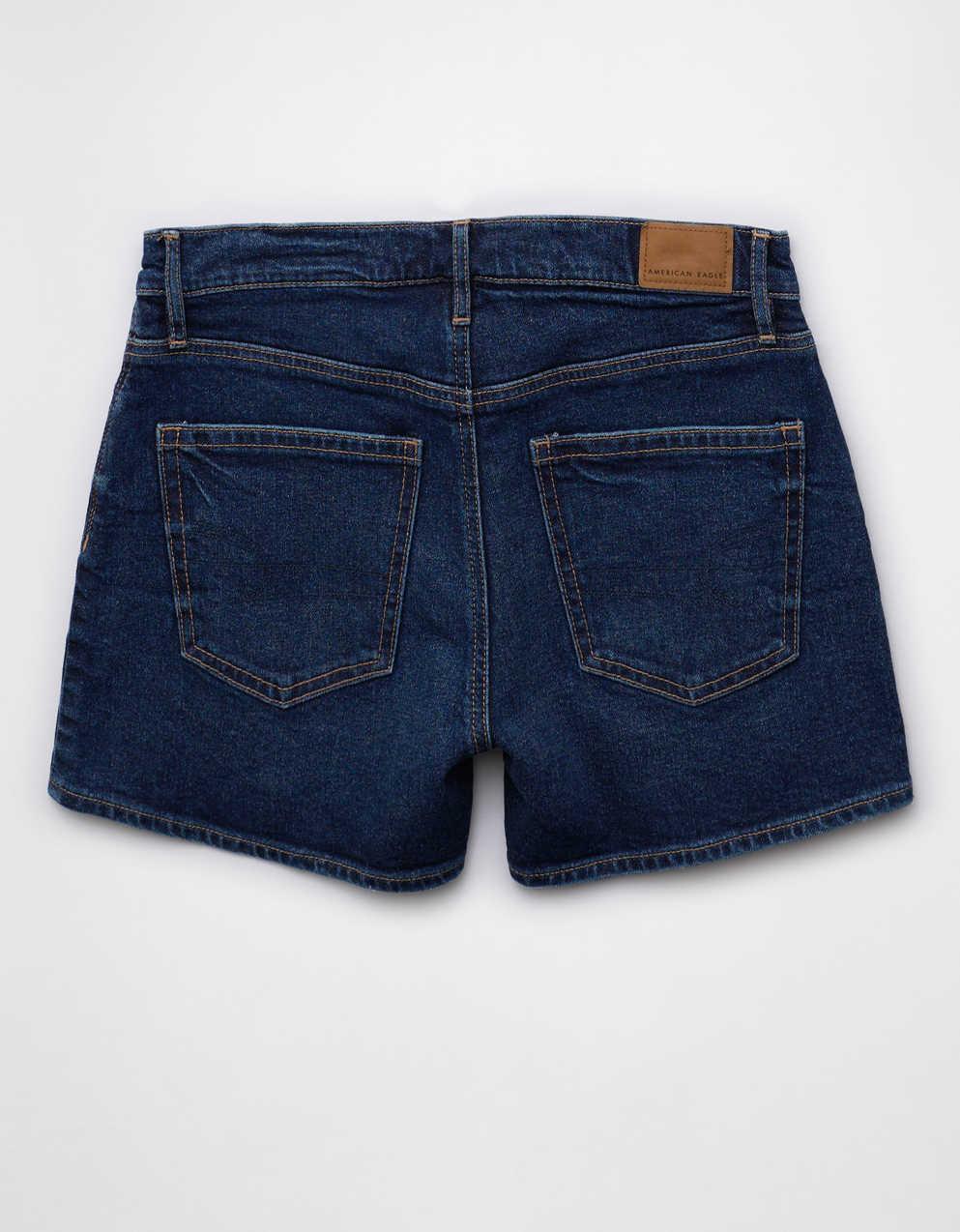 AE Strigid Super High-Waisted Relaxed Denim Utility Short