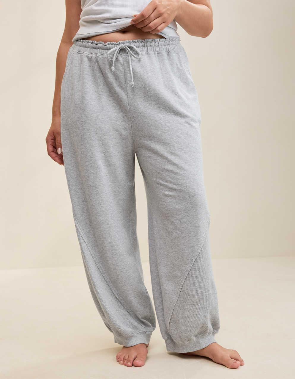 Aerie Unwind Waffle Jogger