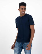 AE Short-Sleeve Henley Icon T-Shirt