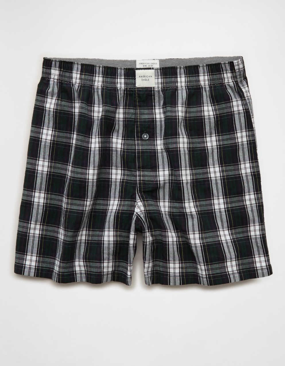 AEO Men's Stretch Cotton Boxer Short