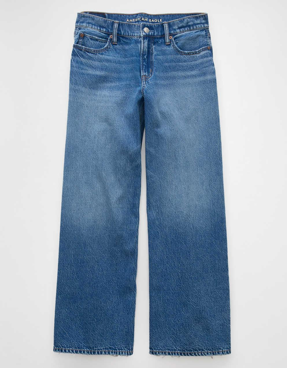 AE Low-Rise Baggy Ultra-Wide Leg Jean