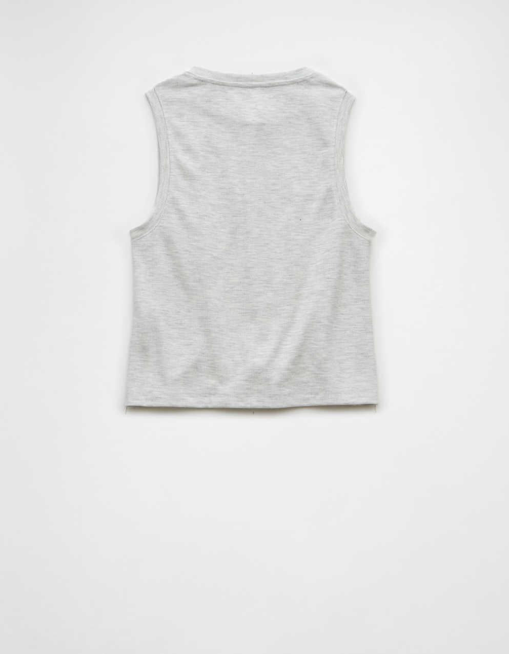 AE Button-Up Tank Top