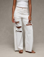 AE Curvy Super High-Waisted Baggy Wide-Leg Jean