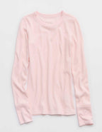 Aerie Essential Crew Layering T-Shirt