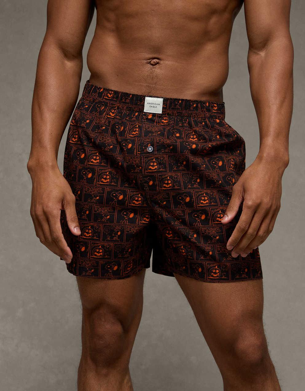 AEO Men's Halloween Stretch Cotton Boxer Short