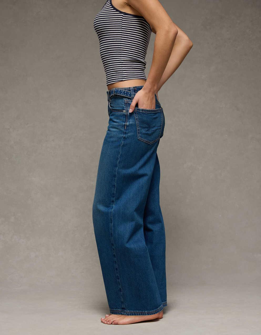 AE Low-Rise Baggy Wide-Leg Jean